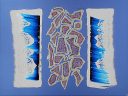 Sans-titres2008, acrylique et argent, 76x102cm